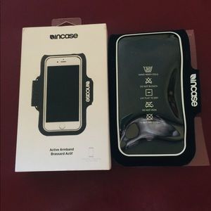 INCASE IPhone 7 8 6 PLUS 6s PLUS ACTIVE ARMBAND HOLDER NWT 6” x 3” interior